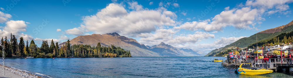 Lake Wakatipu, Queenstown, New Zealand