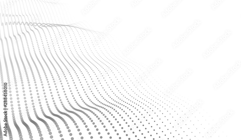 Big Data. Vector abstract futuristic digital landscape with particles dots and stars on horizon. computer geometric digital connection Big Data. Vector abstract futuristic digital landscape with particles dots and stars on horizon. computer geometric digital connection