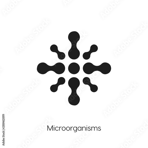 microorganisms icon vector symbol