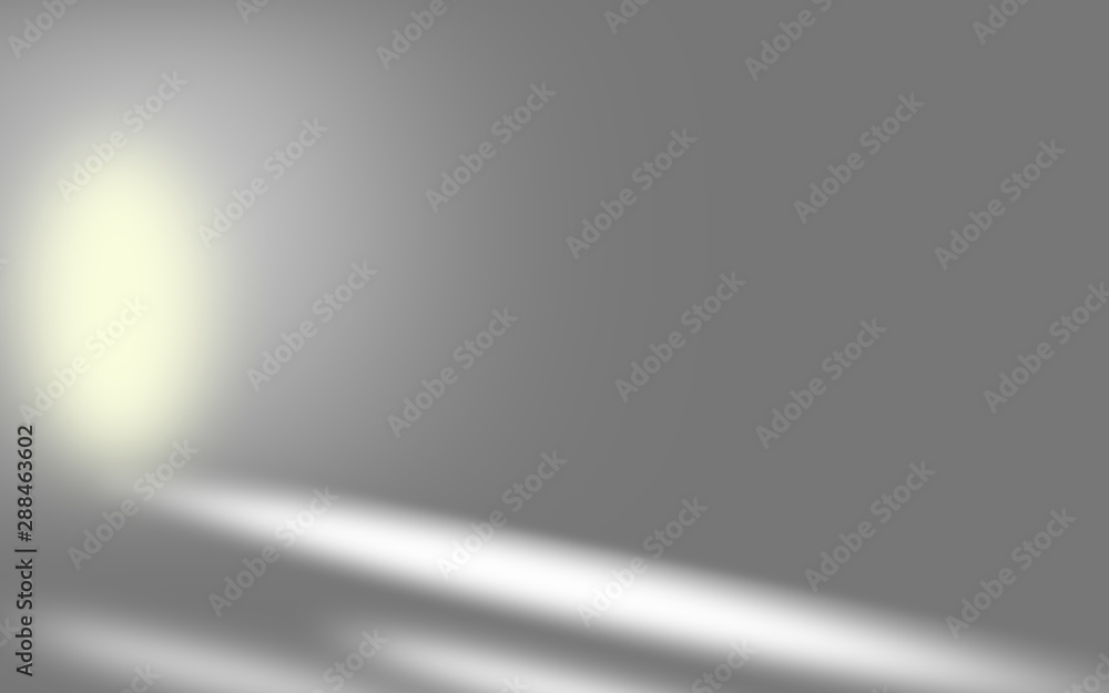 Gray empty room studio gradient with spotlight used for background and display your product Gray empty room studio gradient with spotlight used for background and display your product