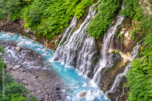 Shirahige Waterfall, Biei, Hokkaido, Japan