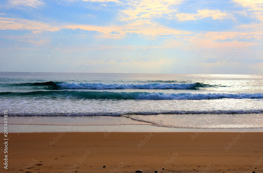 Obraz premium sunset on the beach