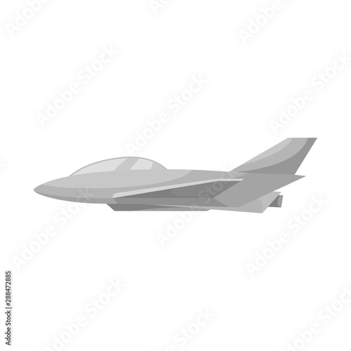 Vector design of aeroplane and commercial icon. Collection of aeroplane and tourism stock symbol for web.
