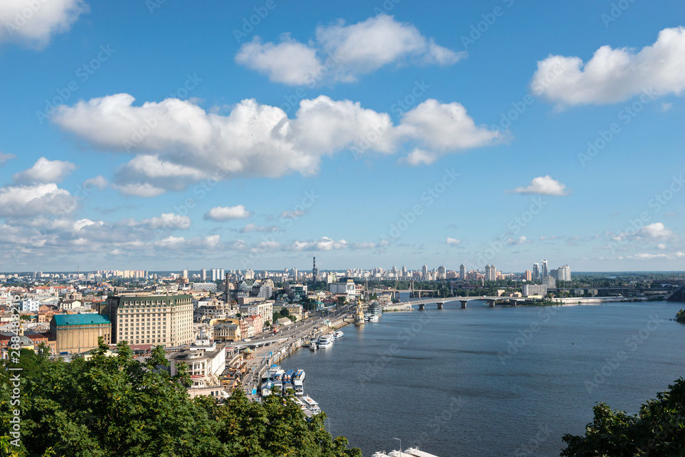 The capital of Ukraine is the city of Kiev
