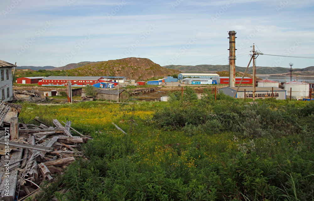 Lodeynoe is new part of Teriberka village Lodeynoe is new part of Teriberka village