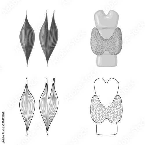 Vector design of biology and scientific icon. Collection of biology and laboratory vector icon for stock.