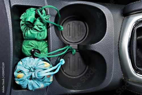 Millennial Reducing Plastic Waste Series; Leave spare pullstring bags for life in your car..jpg