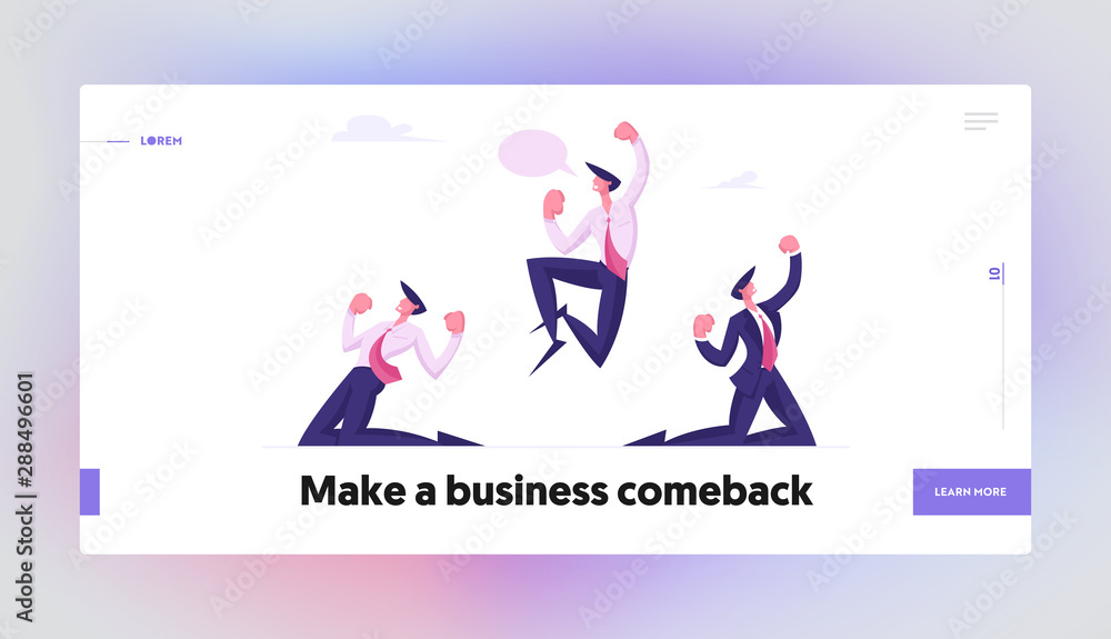 Successful Winners Website Landing Page. Business Team Celebrating Victory in Office. Happy Men Stand on Knees Gesturing with Arms Up and Crying Yeah Web Page Banner. Cartoon Flat Vector Illustration Successful Winners Website Landing Page. Business Team Celebrating Victory in Office. Happy Men Stand on Knees Gesturing with Arms Up and Crying Yeah Web Page Banner. Cartoon Flat Vector Illustration