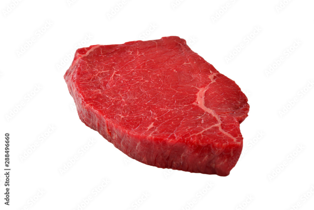 Beef steak isolated on white background. Beef steak isolated on white background.