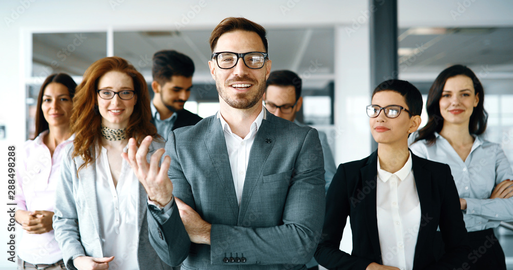Business meeting in modern conference room Business meeting in modern conference room