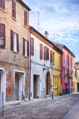 Fototapeta Naklejka Na Ścianę i Meble -  Ferrara città medievale