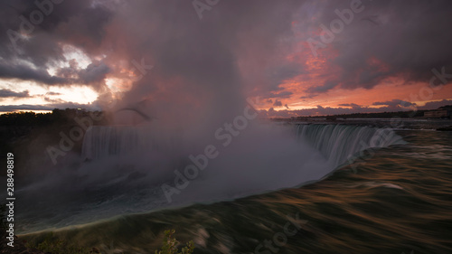 Dawn at Niagara Falls