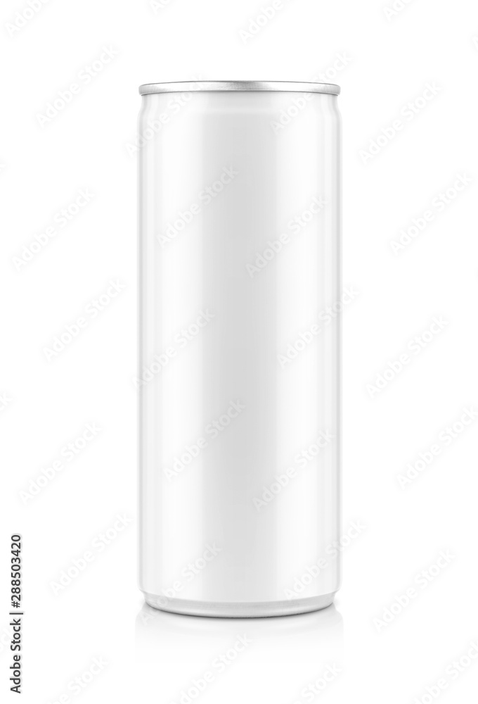 tin can for drink beverage product design mock-up tin can for drink beverage product design mock-up