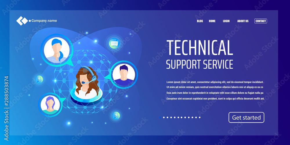 Naklejka premium Vector template for website and app. Customer, client care and support. Helpline numder. Personal user service and relationship. Isometric illustration concept for your landing page, banner.