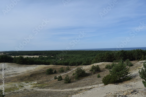 beach in Curonian Spit National Park