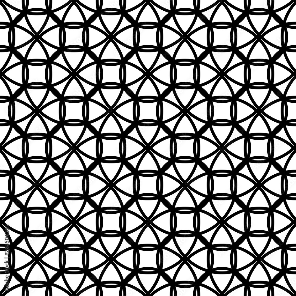 Design seamless monochrome grating pattern Design seamless monochrome grating pattern