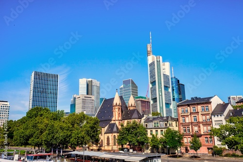 View of Frankfurt am Main. Germany.