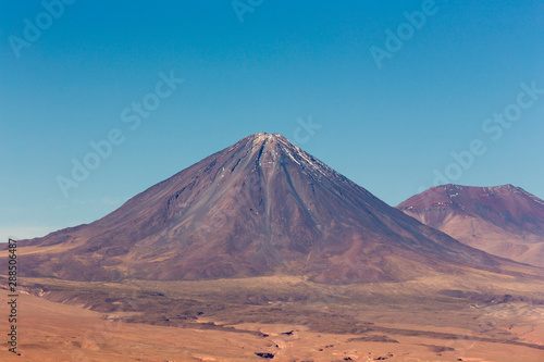 View of Licancabur stratovolcano
