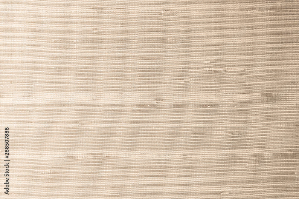 Fototapeta premium Sepia brown silk fabric satin texture cotton cloth pattern with shiny gradient silky woven detail
