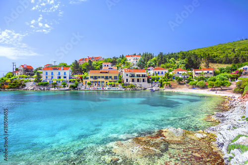 Fiskardo village, Kefalonia island, Greece