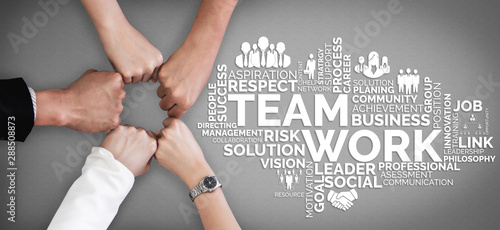 Teamwork and Business Human...
