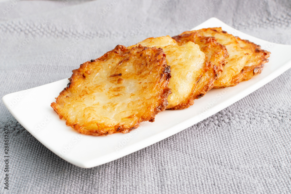 Potato Pancakes, Draniki, Deruny, Potato Latkes or Boxties