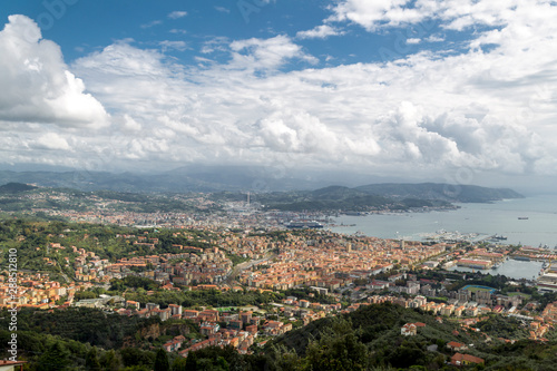 Obraz na płótnie Il Golfo dei Poeti - La Spezia w salonie