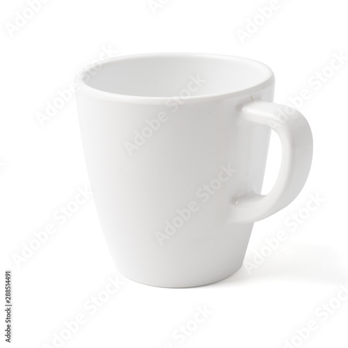 white mug isolated