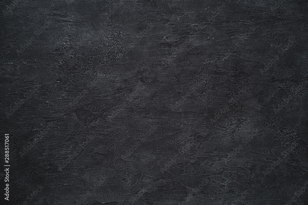 Plakat abstract grunge dark grey stone background