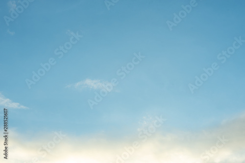 Fototapeta Naklejka Na Ścianę i Meble -  Beautiful white clouds against the blue sky