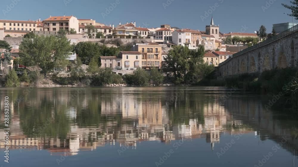 Zamora next to the Duero River Zamora next to the Duero River