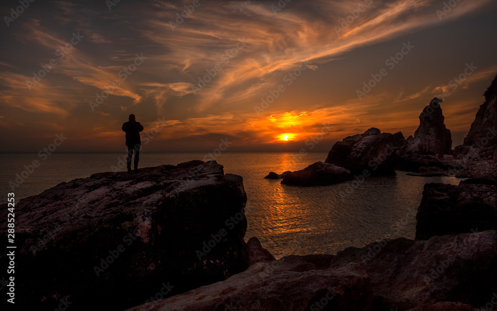 Fototapeta premium Turkey's very charming fishing town of Amasra