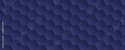 blue abstract honeycomb background vector illustration EPS10 © krissikunterbunt
