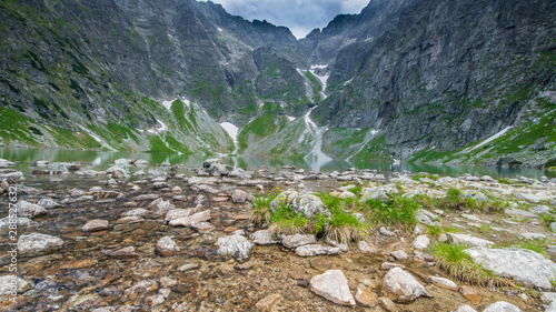 mountain lake in the mountains