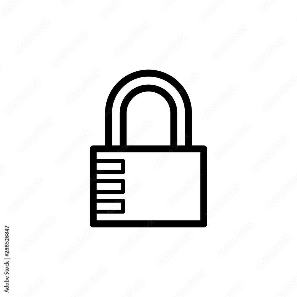padlock icon trendy padlock icon trendy