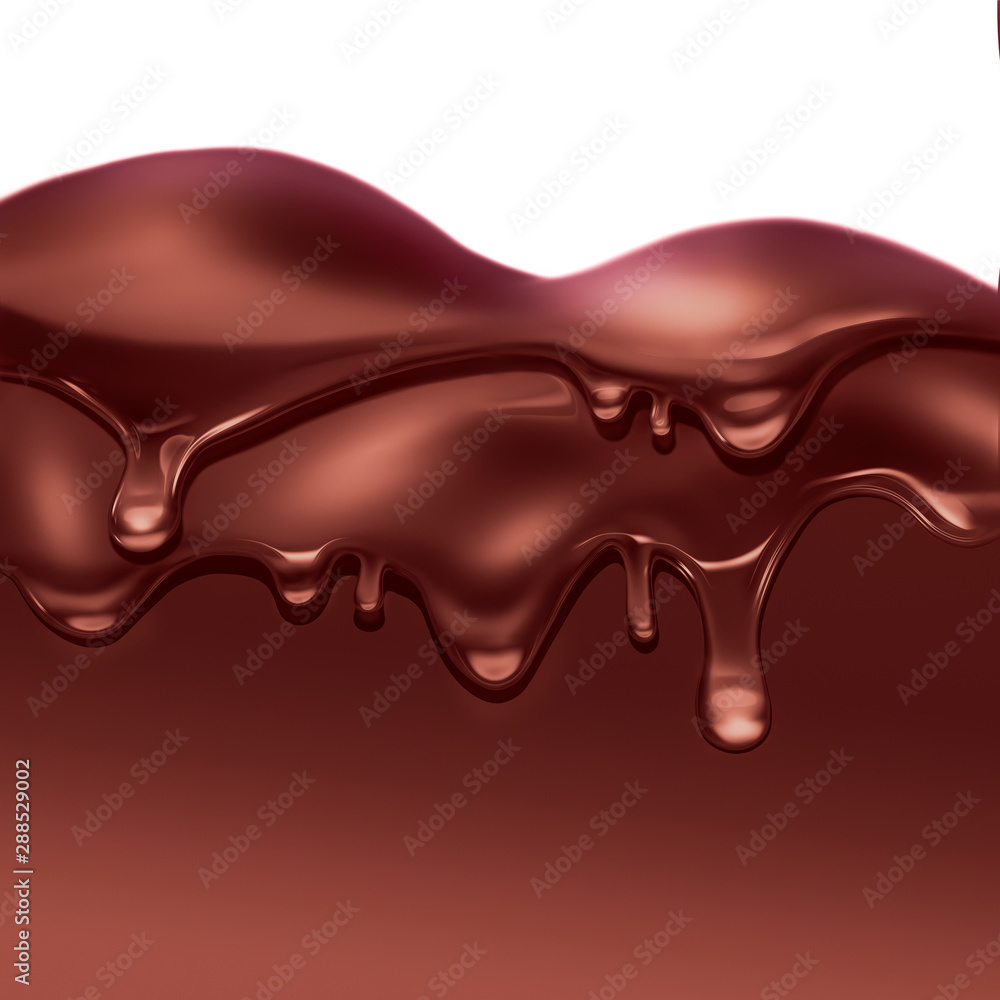 Melting chocolate full screen. Melting chocolate full screen.