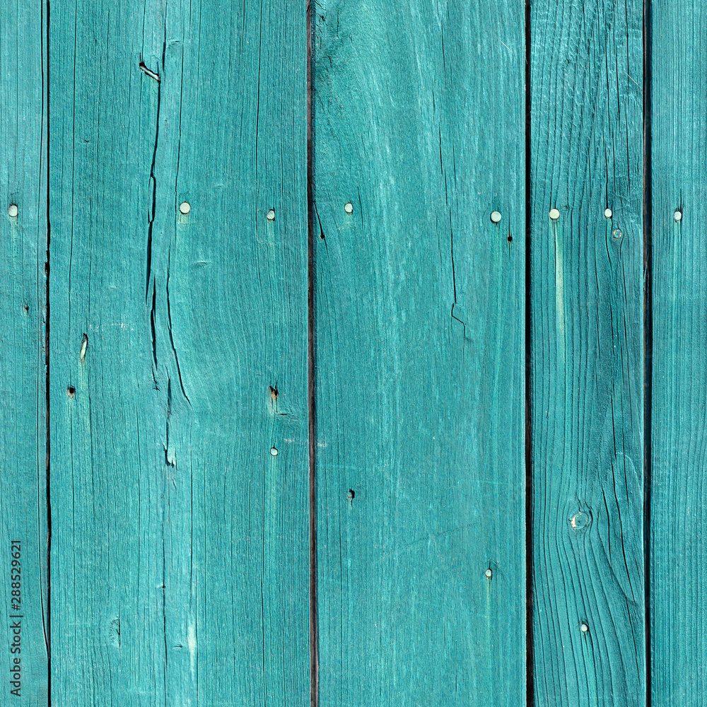 Fototapeta premium Old painted boards for use as a background