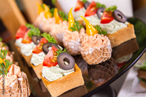 Starters - canapes and other snacks