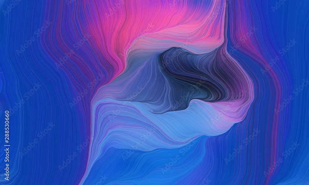 curved contemporary lines waves with dark slate blue, strong blue and medium orchid colors. modern illustration can be used for canvas, poster, graphic or wallpaper curved contemporary lines waves with dark slate blue, strong blue and medium orchid colors. modern illustration can be used for canvas, poster, graphic or wallpaper