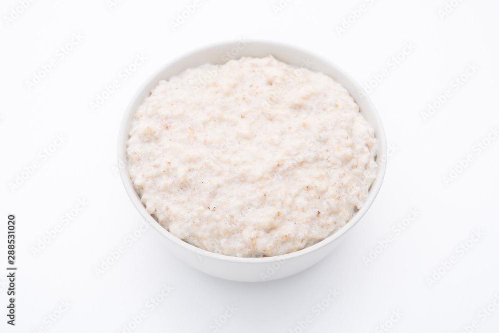 Healthy food classic porridge