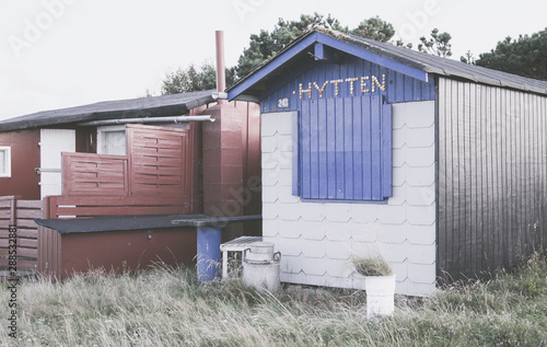 The old hunting cabins photo