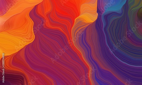 curved lines abstract wallpaper background with dark moderate pink, very dark violet and coffee colors. artwork illustration can be used for canvas, poster, graphic or wallpaper
