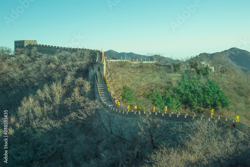 Great wall of china is Landmark at Jinshanling, Beijing