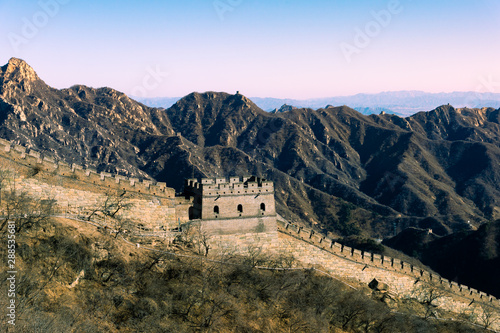 Great wall of china is Landmark at Jinshanling, Beijing