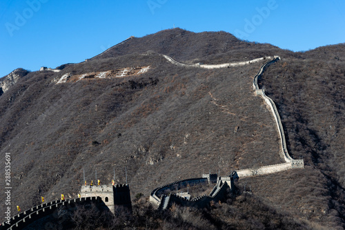Great wall of china is Landmark at Jinshanling, Beijing
