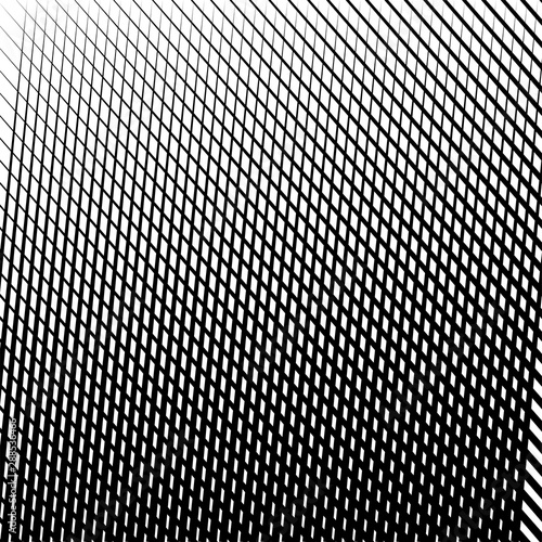 Wavy, waving, zigzag lines crosshatch grid, mesh pattern. Abstract curvy criss-cross lines texture. Tangle wrinkle stripes. Diagonal, oblique strips with rumple, frizzle, crimp distort