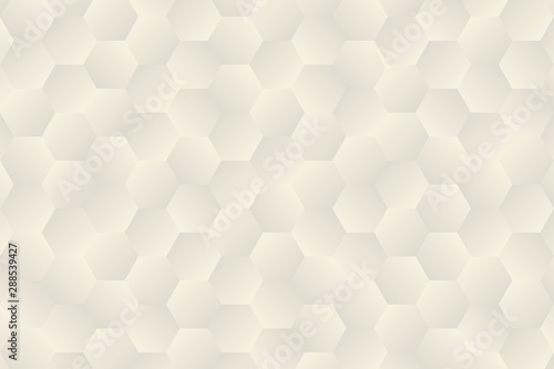 Fototapeta Naklejka Na Ścianę i Meble -  Random Light Gradient Hexagonal Tile Pattern
