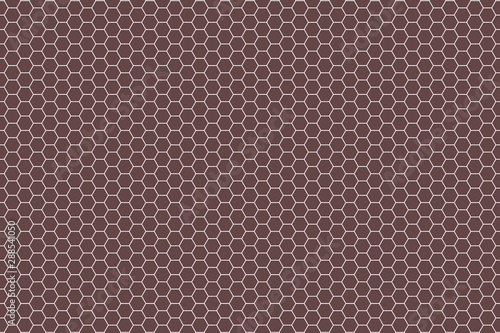 Wallpaper Mural Red Hexagonal Tile Pattern (Small, Light) Torontodigital.ca