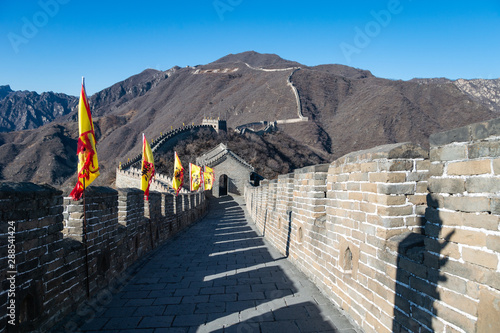 Great wall of china is Landmark at Jinshanling, Beijing