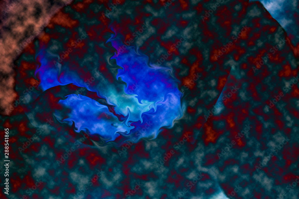 Blue, Red, Green, Salmon Design Blue, Red, Green, Salmon Design
